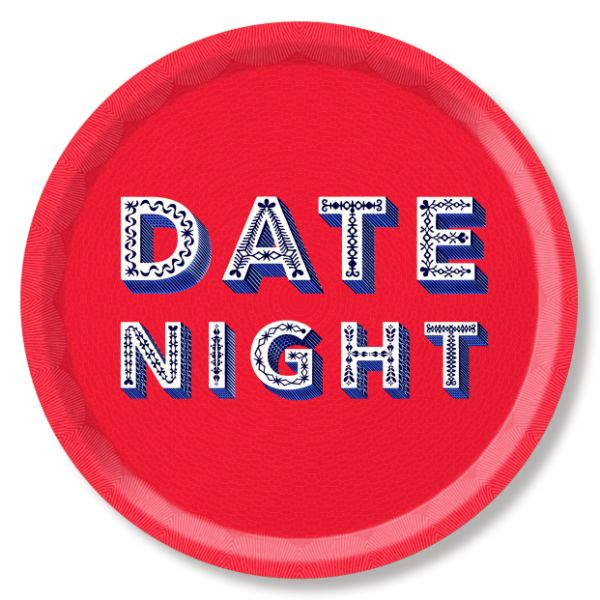 Date Night Tray - Red