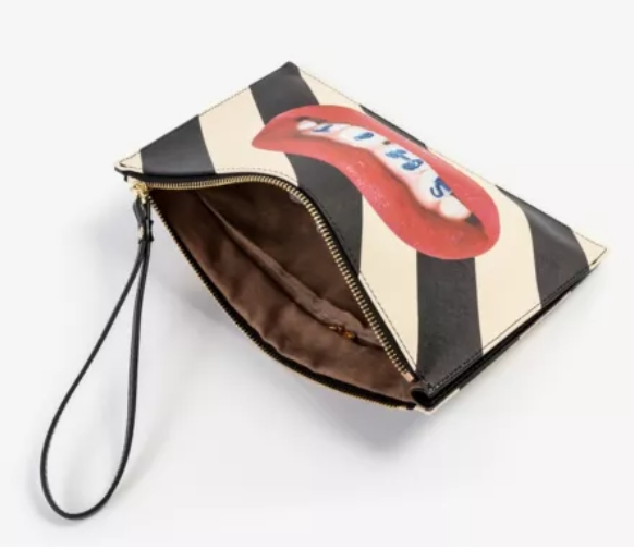 Seletti Punch bag Shit Regimental 28 X 20 X 3 cm