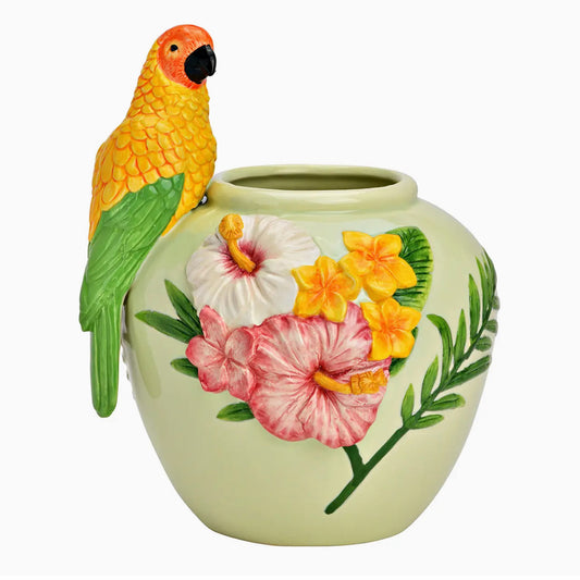 Parrot Vase