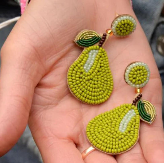 Pear Earrings