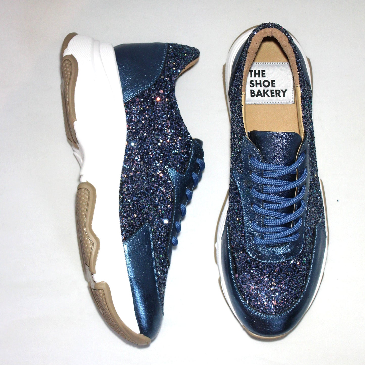 The Shoe Bakery - Poppy Sneaker Galaxy Blue