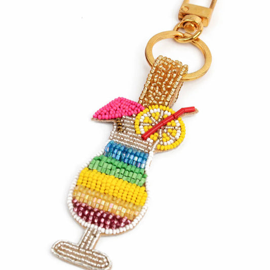 My Doris- RAINBOW COCKTAIL KEYRING/BAG CHARM