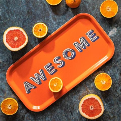 Awesome Tray - Orange