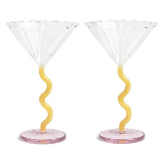 Cuope Curve Glass- set of 2